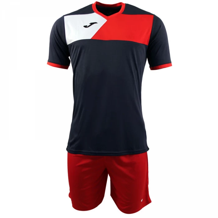 Joma - Crew II Blu / Rosso MC